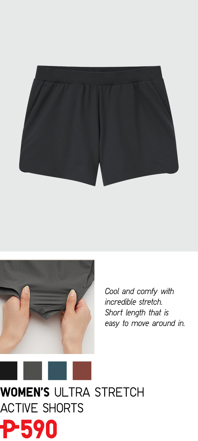 WOMEN'S ULTRA STRETCH ACTIVE SHORTS