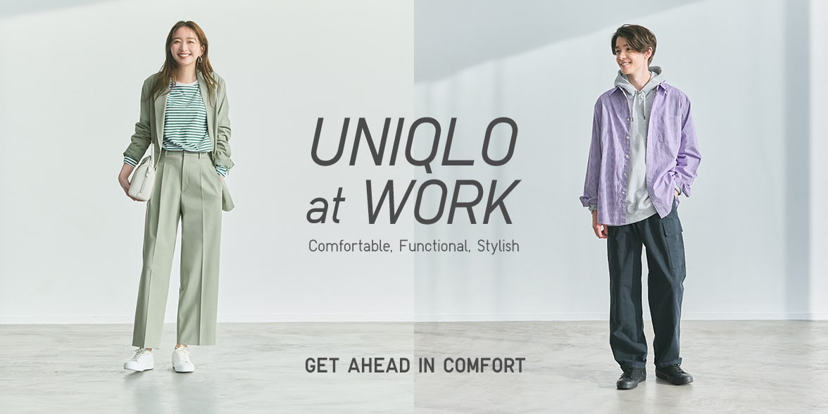 Hey, feel comfortable at work with UNIQLO workwear essentials - Uniqlo USA